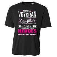 Vietnam Veteran Daughter Raised By My Hero Cooling Performance Crew T-Shirt