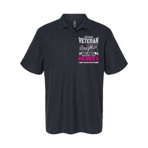 Vietnam Veteran Daughter Raised By My Hero Softstyle Adult Sport Polo