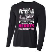 Vietnam Veteran Daughter Raised By My Hero Cooling Performance Long Sleeve Crew