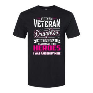 Vietnam Veteran Daughter Raised By My Hero Softstyle CVC T-Shirt