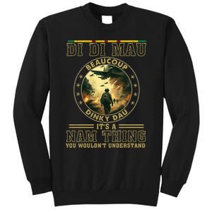 Vietnam Veteran Di Di Mau Vietnam War Memorial Day Sweatshirt