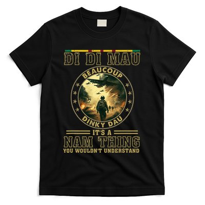 Vietnam Veteran Di Di Mau Vietnam War Memorial Day T-Shirt