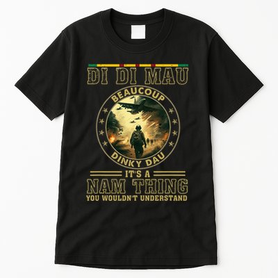 Vietnam Veteran Di Di Mau Vietnam War Memorial Day Tall T-Shirt