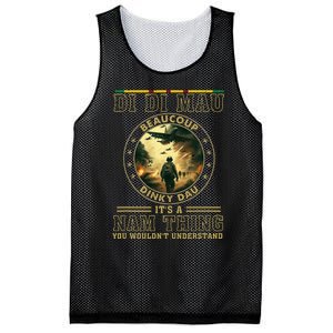 Vietnam Veteran Di Di Mau Vietnam War Memorial Day Mesh Reversible Basketball Jersey Tank