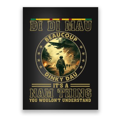 Vietnam Veteran Di Di Mau Vietnam War Memorial Day Poster