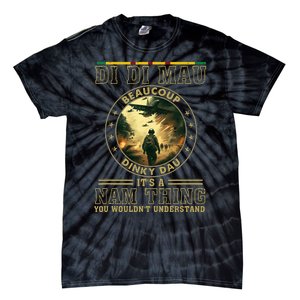 Vietnam Veteran Di Di Mau Vietnam War Memorial Day Tie-Dye T-Shirt