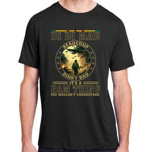 Vietnam Veteran Di Di Mau Vietnam War Memory Memorial Day Adult ChromaSoft Performance T-Shirt