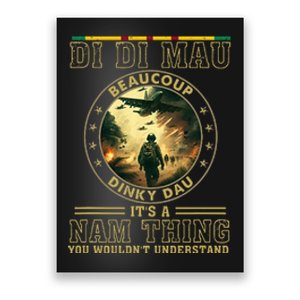 Vietnam Veteran Di Di Mau Vietnam War Memory Memorial Day Poster