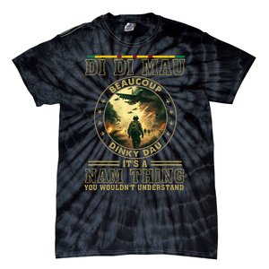 Vietnam Veteran Di Di Mau Vietnam War Memory Memorial Day Tie-Dye T-Shirt