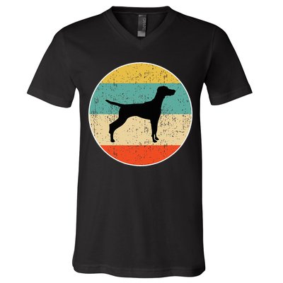 Vizsla Vizsla Dog V-Neck T-Shirt