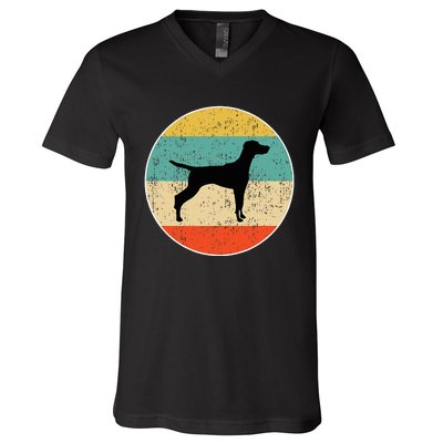 Vizsla Vizsla Dog V-Neck T-Shirt