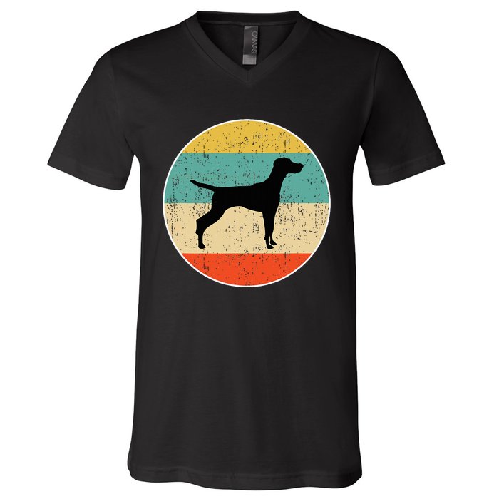 Vizsla Vizsla Dog V-Neck T-Shirt