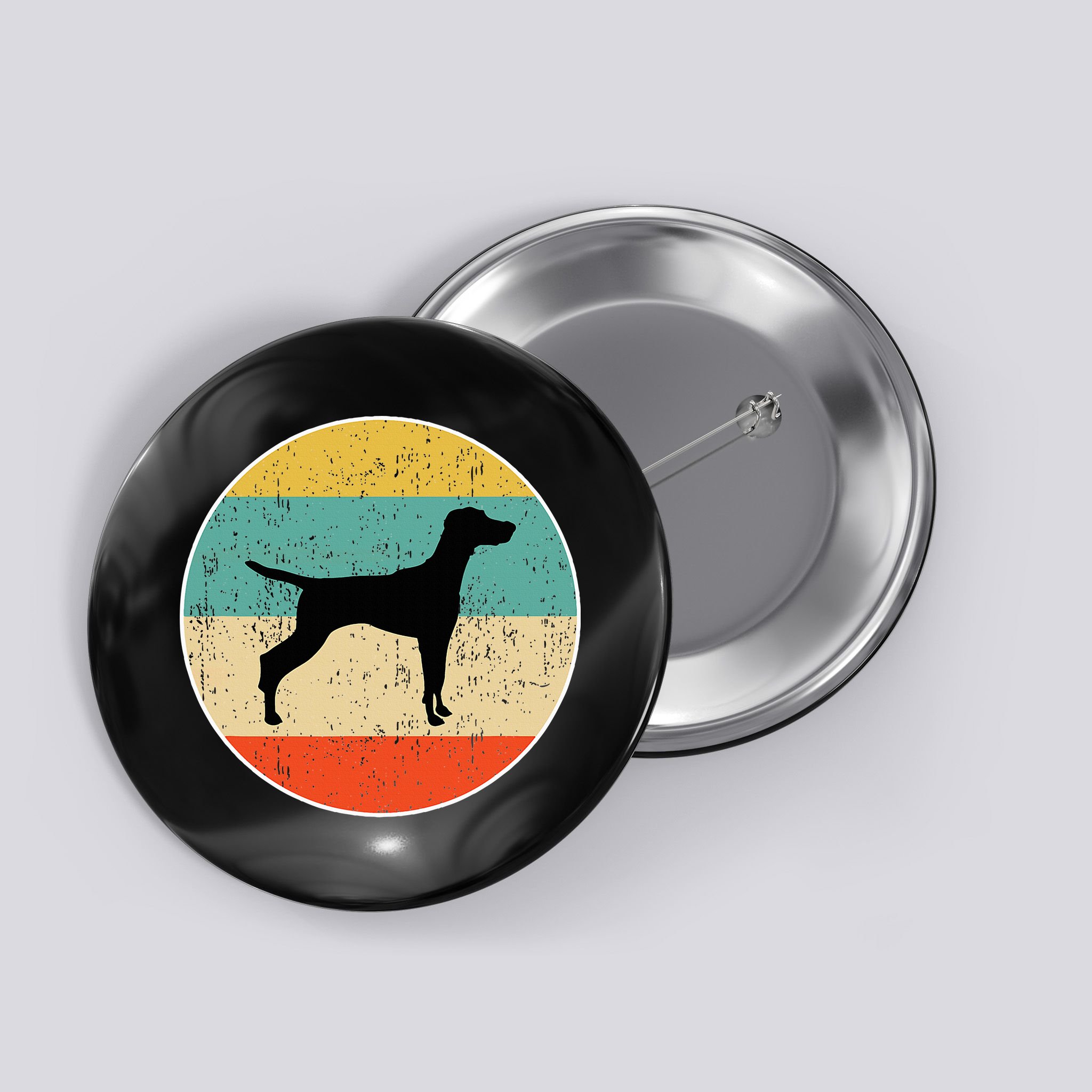 Vizsla Vizsla Dog Button