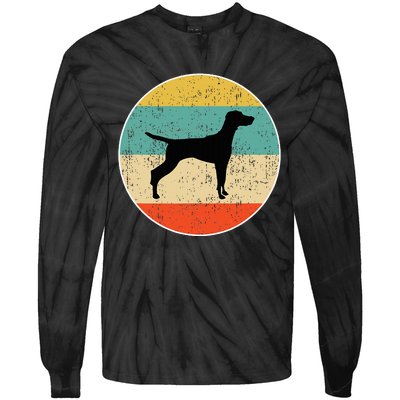 Vizsla Vizsla Dog Tie-Dye Long Sleeve Shirt