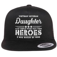 Vietnam Veteran Daughter Hero Father Proud Dad Papa Veteran Gift Flatbill Hat