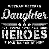 Vietnam Veteran Daughter Hero Father Proud Dad Papa Veteran Gift Flatbill Hat