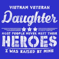 Vietnam Veteran Daughter Hero Father Proud Dad Papa Veteran Gift 16 in Basic Backpack
