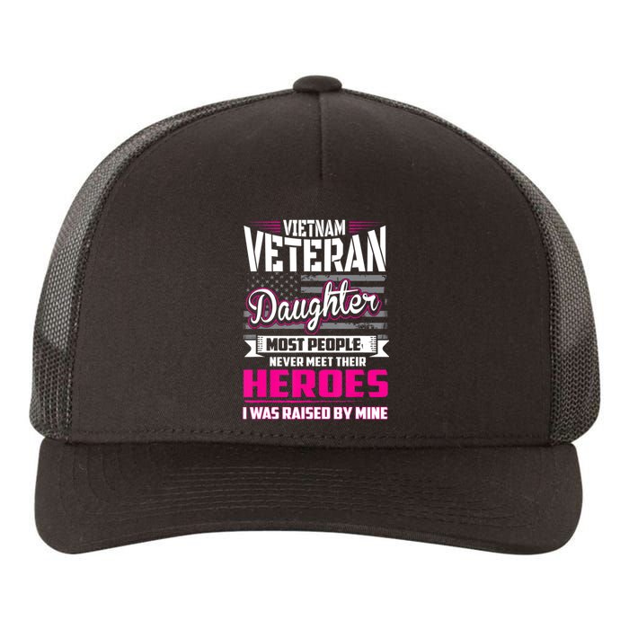 Vietnam Veteran Daughter Raised By My Hero Yupoong Adult 5-Panel Trucker Hat