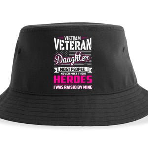 Vietnam Veteran Daughter Raised By My Hero Sustainable Bucket Hat