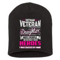 Vietnam Veteran Daughter Raised By My Hero Short Acrylic Beanie