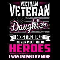 Vietnam Veteran Daughter Raised By My Hero Zip Tote Bag