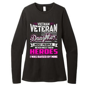 Vietnam Veteran Daughter Raised By My Hero Womens CVC Long Sleeve Shirt