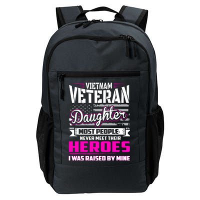 Vietnam Veteran Daughter Raised By My Hero Daily Commute Backpack