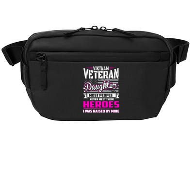 Vietnam Veteran Daughter Raised By My Hero Crossbody Pack