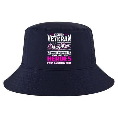 Vietnam Veteran Daughter Raised By My Hero Cool Comfort Performance Bucket Hat