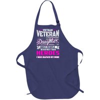 Vietnam Veteran Daughter Raised By My Hero Full-Length Apron With Pockets