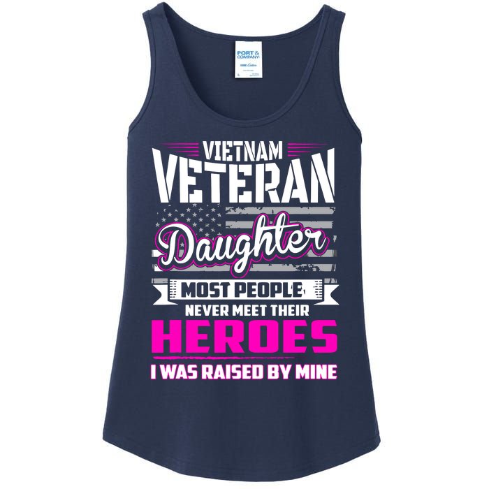 Vietnam Veteran Daughter Raised By My Hero Ladies Essential Tank