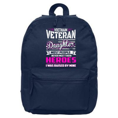 Vietnam Veteran Daughter Raised By My Hero 16 in Basic Backpack