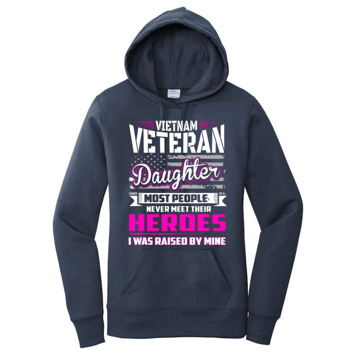 Vietnam Veteran Daughter Raised By My Hero Women's Pullover Hoodie