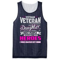 Vietnam Veteran Daughter Raised By My Hero Mesh Reversible Basketball Jersey Tank