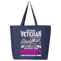 Vietnam Veteran Daughter Raised By My Hero 25L Jumbo Tote