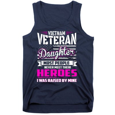 Vietnam Veteran Daughter Raised By My Hero Tank Top