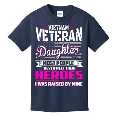 Vietnam Veteran Daughter Raised By My Hero Kids T-Shirt