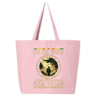 Vietnam Veteran Di Di Mau Vietnam War Memory Memorial Day 25L Jumbo Tote