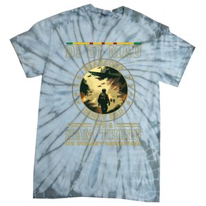 Vietnam Veteran Di Di Mau Vietnam War Memory Memorial Day Tie-Dye T-Shirt