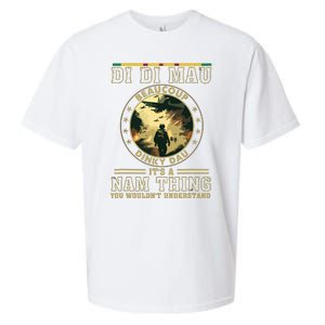 Vietnam Veteran Di Di Mau Vietnam War Memory Memorial Day Sueded Cloud Jersey T-Shirt