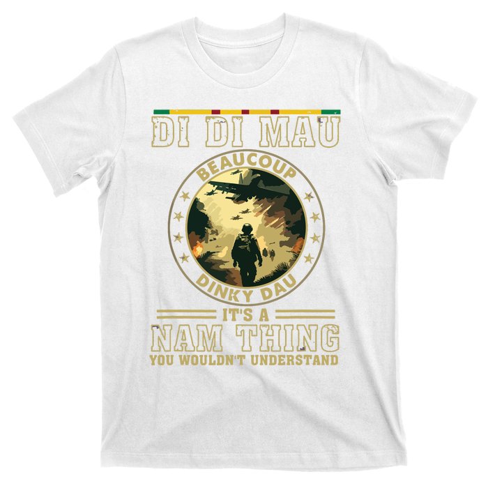 Vietnam Veteran Di Di Mau Vietnam War Memory Memorial Day T-Shirt