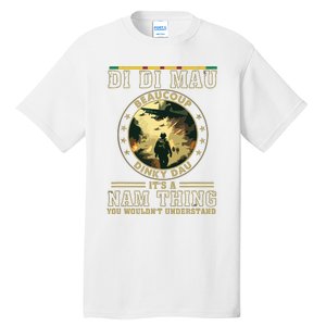 Vietnam Veteran Di Di Mau Vietnam War Memory Memorial Day Tall T-Shirt