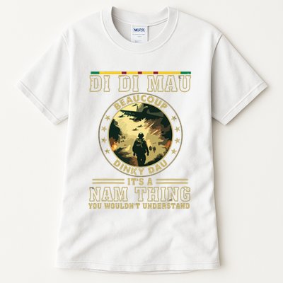 Vietnam Veteran Di Di Mau Vietnam War Memory Memorial Day Tall T-Shirt