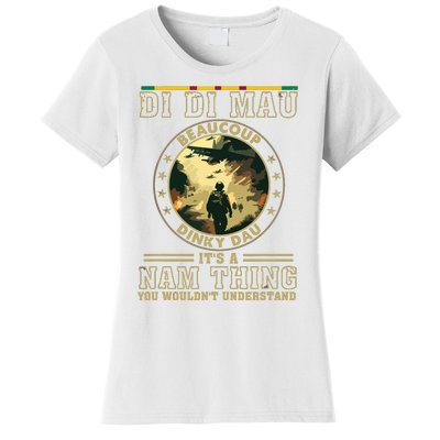 Vietnam Veteran Di Di Mau Vietnam War Memory Memorial Day Women's T-Shirt