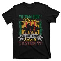 Vietnam Veterans Day Orange Agent Victims Retired Soldiers T-Shirt