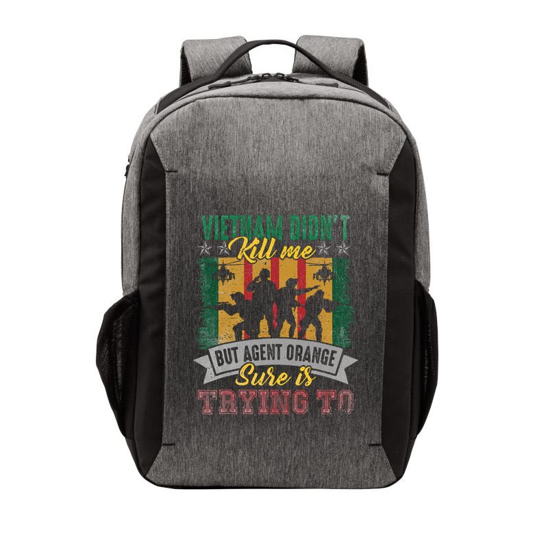 Vietnam Veterans Day Orange Agent Victims Retired Soldiers Vector Backpack