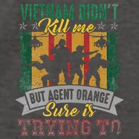 Vietnam Veterans Day Orange Agent Victims Retired Soldiers Vector Backpack