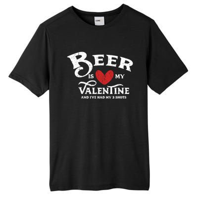 Vintage Valentines Day Design For Adultsgift Beer Is My Love Great Gift Tall Fusion ChromaSoft Performance T-Shirt