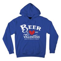 Vintage Valentines Day Design For Adultsgift Beer Is My Love Great Gift Hoodie