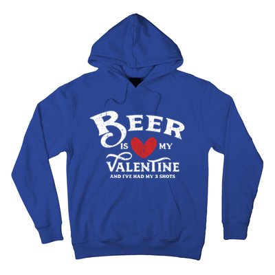 Vintage Valentines Day Design For Adultsgift Beer Is My Love Great Gift Hoodie